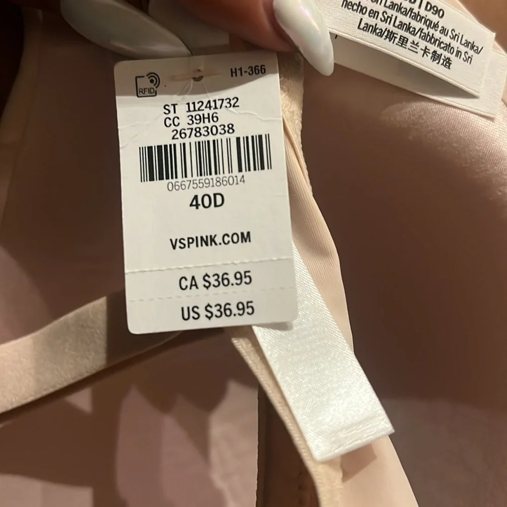 PINK Victoria Secret‎ Wear Everywhere Lightly Lined Wireless Bra